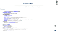 Desktop Screenshot of meandeviation.com